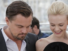 Tým Velkého Gatsbyho zail svj velký veer: herci Leonardo DiCaprio a Carey...