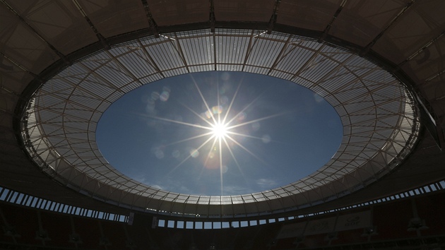 Nov oteven Nrodn stadion v brazilskm hlavnm mst Brasilia.