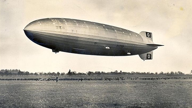 Hindenburg na pohlednici 19.8.1936. 