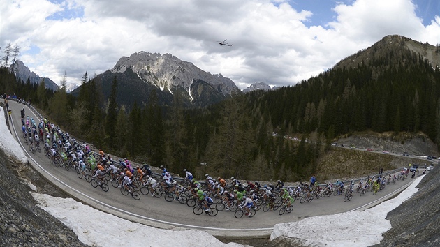 Momentka z 11. etapy Giro dItalia