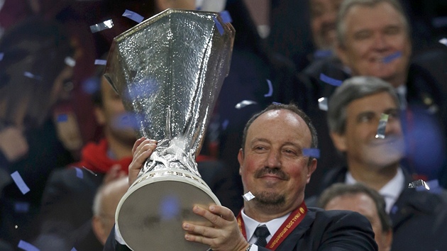 Rafael Benitez se s Chelsea lou triumfem v Evropsk lize.