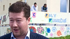Tomio Okamura na návštěvě Chanova. Tomio Okamura na návštěvě Chanova.