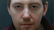 Jan Mikulka na vítězném autoportrétu Jan Mikulka na vítězném autoportrétu