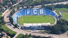 Stadion Bazaly z ptačí perspektivy. Zůstane krachujícímu klubu, nebo ho odkoupí Stadion Bazaly z ptačí perspektivy. Zůstane krachujícímu klubu, nebo ho odkoupí