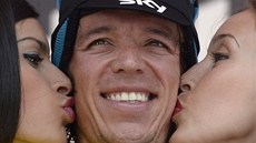 Rigoberto Urán jako vítz 10. etapy Giro d´Italia