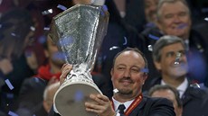 Rafael Benitez se s Chelsea louí triumfem v Evropské lize.