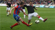 ZKUENOSTI. David Hubáek strávil osm sezon ve Slavii. Ze vech hrá Zlína tak odehrál se Spartou nejvíce zápas.