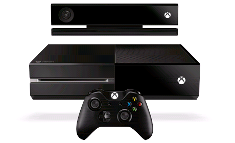 Ilustraní fotografie konzole Xbox One