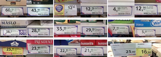 Srovnání cen eských a polských potravin