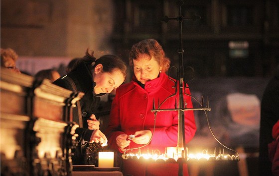 V rámci akce Noc kostel mohli návtvníci plzeské katedrály sv. Bartolomje