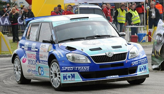 Roman Odloilík a Martin Tureek na Rallye eský Krumlov