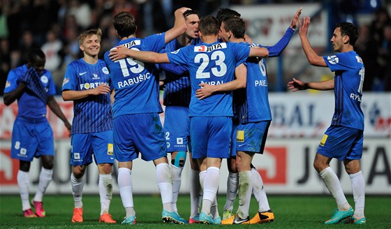 ROZJETÝ SLOVAN. Fotbalisté Liberce proívají bájený závr ligové sezony.