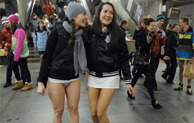 Praské metro zatím zailo jen jízdy bez kalhot. Podle mexického tisku si ale