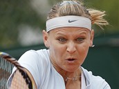 UF! esk tenistka Lucie afov bojuje v 1. kole Roland Garros.