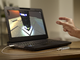 Ovlada Leap Motion se hod pro ovldn ve 3D prostoru