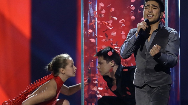 zerbjdnsk zstupce na Eurovizi Farid Mammadov (17. kvtna 2013)