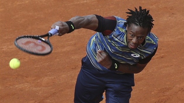 Gael Monfils podv v souboji s Tomem Berdychem.