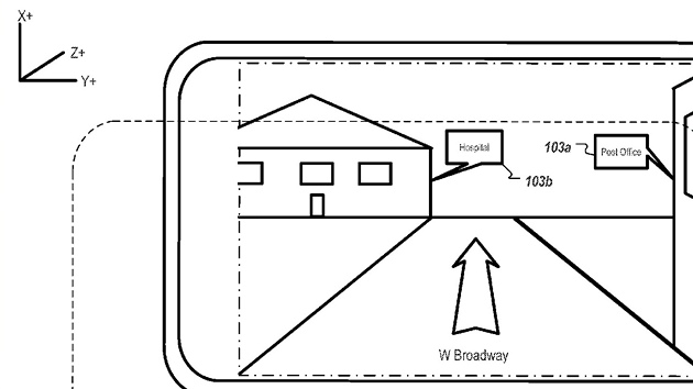 Patent Applu na reálnou navigaci