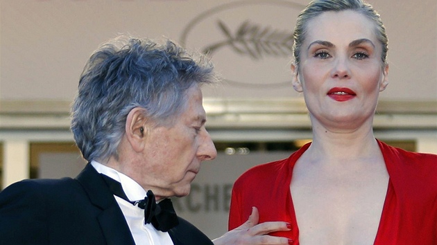 Roman Polanski a Emmanuelle Seignerov