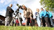 V Beskydské oblasti tmavé oblohy (BOTO) ve Starých Hamrech probhl Jarní