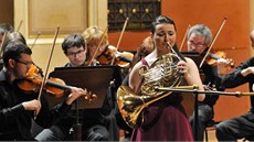 Hornistka Kateřina Javůrková Hornistka Kateřina Javůrková