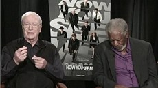 Michael Caine a Morgan Freeman v televizi propagovali film Podfukái.