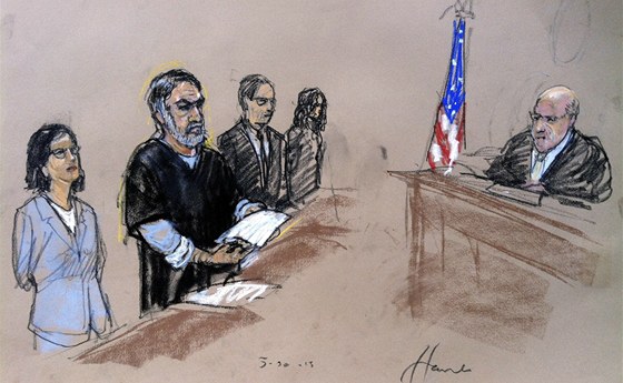 Manssor Arbabsiar u soudu (30. kvtna 2013)