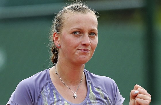 POSTUP. eská tenistka Petra Kvitová je na grandslamovém Roland Garros u ve 3.