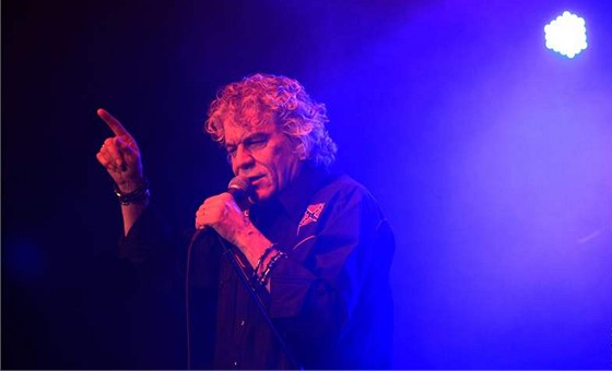 Dan McCafferty z kapely Nazareth v brnnském Boby centru