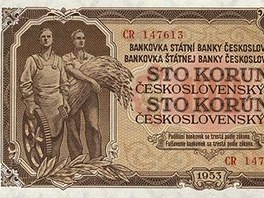 Autorem stokoruny byl Sergej Akimovič Pomanskij. V oběhu vydržela od června...