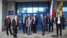 Podnikatelé ze Zlínského kraje po jednom z jednání při návštěvě Jaroslavlské Podnikatelé ze Zlínského kraje po jednom z jednání při návštěvě Jaroslavlské