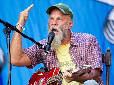 Seasick Steve na festivalu v Glastonbury v roce 2010