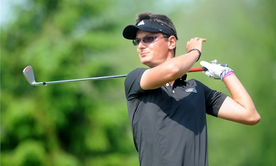 Golfový turnaj mu evropské Challenge Tour na Kuntické Hoe. Ondej Lieser. 