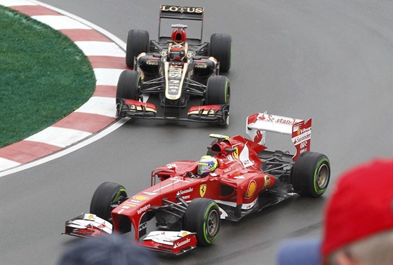 Felipe Massa z Ferrari byl letos nejastji pedjídcí pilot.