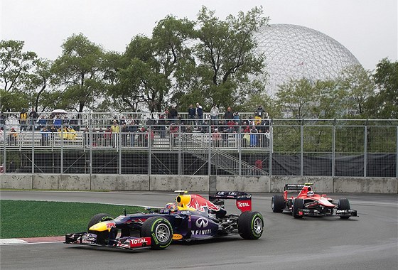POLEPOSITION. Sebastian Vettel odstartuje do Velké ceny Kanady z prvního místa.
