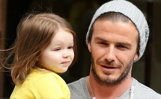 David Beckham s dcerou Harper