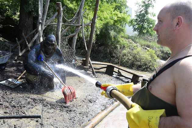 Pokozená spodní ást praské zoologické zahrady