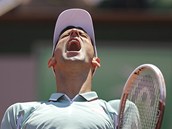 EKNTE A. Srbsk tenista Novak Djokovi nebyl v semifinle Roland Garros
