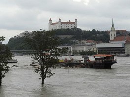 Velk voda v Bratislav (6. ervna 2013)