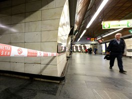 Na lince A nejezdí metro mezi stanicemi Dejvická - Muzeum (na snímku). (3.