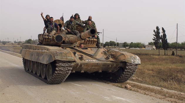 Asadovy jednotky v bojch o msto Kusajr (2. ervna 2013)