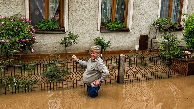 Rozvodnn Cidlina v Novm Bydov. (3. 6. 2013)