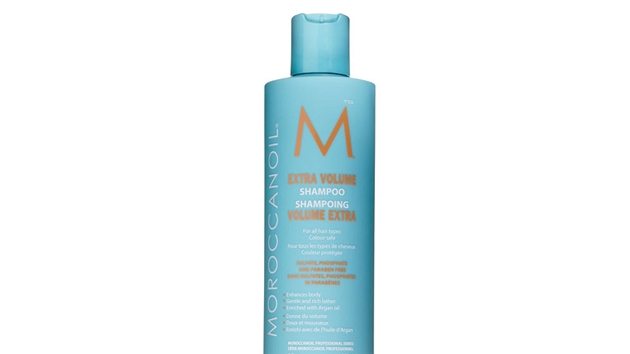 Objemov ampon Extra Volume s arganovm olejem pro jemn a zplihl vlasy, Moroccanoil, 250 ml za 679 K