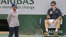 JINÁ LAVIKA. panlský tenista Tommy Robredo se ve 4. kole Roland Garros