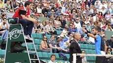 PROSTOEKÝ FRANCOUZ. Benoit Paire se tvrd opel do Wimbledonu a kvality tamních kurt.