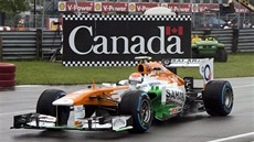 NEJRYCHLEJÍ. Paul di Resta s monopostem stáje Force India vyhrál úvodní