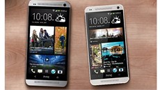 HTC One a zmenšené One HTC One a zmenšené One