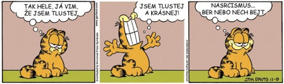 Komiksov Garfield slav 35. narozeniny