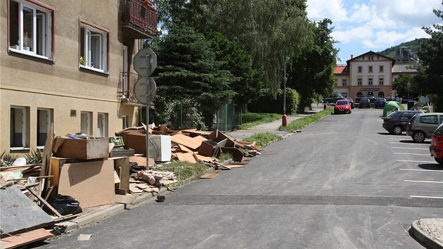 st nad Labem po povodni 11. 6. 2013