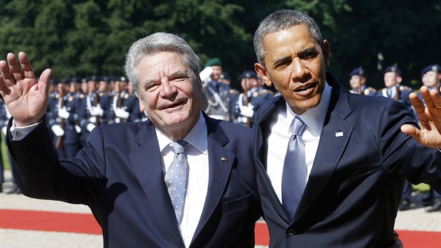Joachim Gauck a Barack Obama (19. ervna)